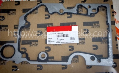 3630839 Прокладка коромысел GASKET RKR LEVER HOUSING Cummins  Взаимозаменяемые номера: 3410209, 205875, 3005956, 3201517